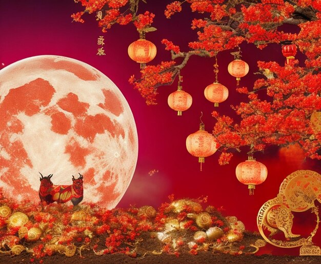 La nouvelle année chinoise et l'ancien cycle lunaire