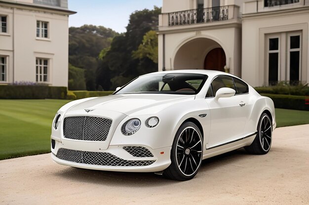 La nouvelle Bentley Continental GT, une voiture de sport de luxe et une belle