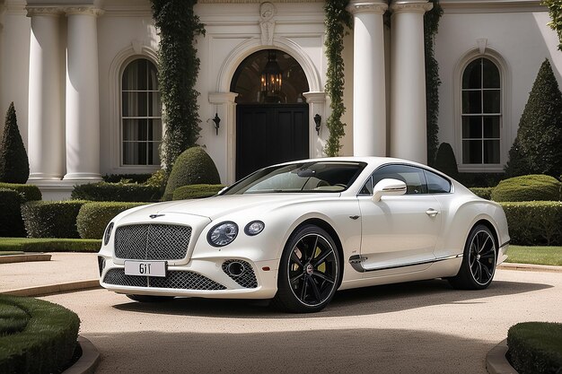 La nouvelle Bentley Continental GT, une voiture de sport de luxe et une belle