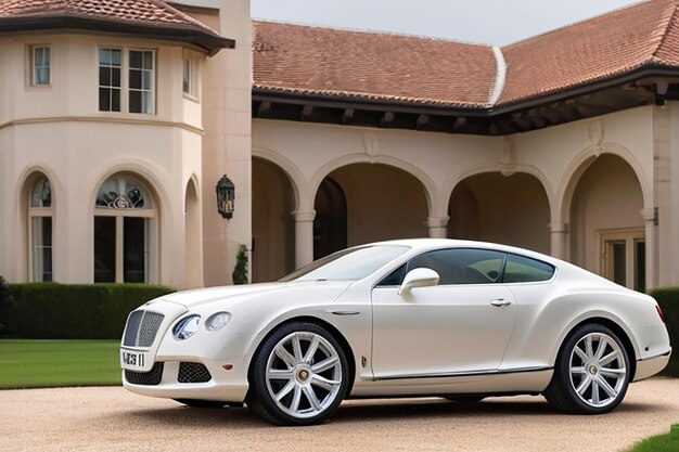 La nouvelle Bentley Continental GT, une voiture de sport de luxe et une belle