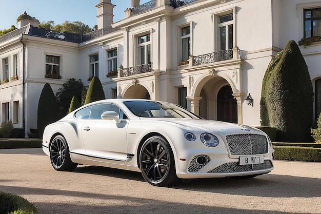 La nouvelle Bentley Continental GT, une voiture de sport de luxe et une belle