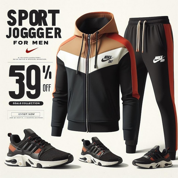 nouvelle collection de vêtements de sport générée par l'IA