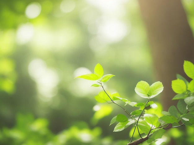 De nouvelles feuilles vertes nées sur de vieux arbres – Idées de renouvellement