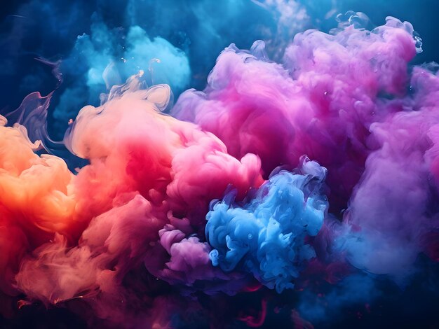 un nuage coloré qui a le mot " couleurs " au milieu