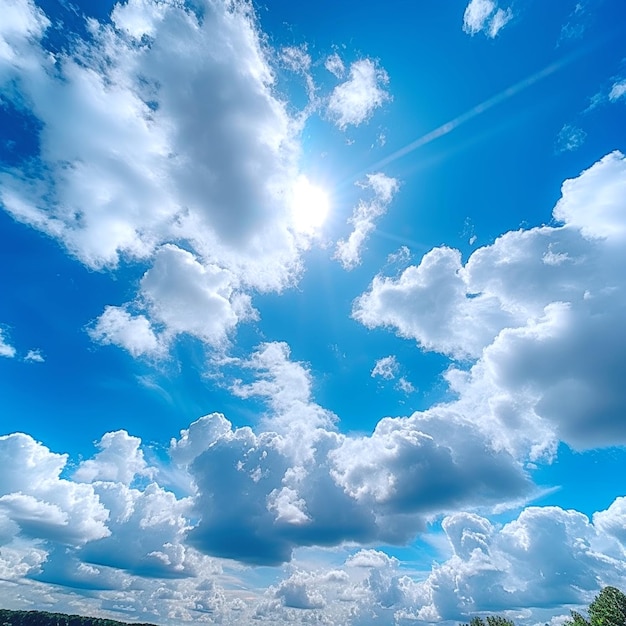 Un nuage dans le ciel