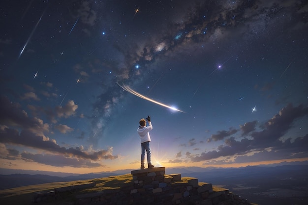 Photo le nuage du ciel, de l'océan, de la mer