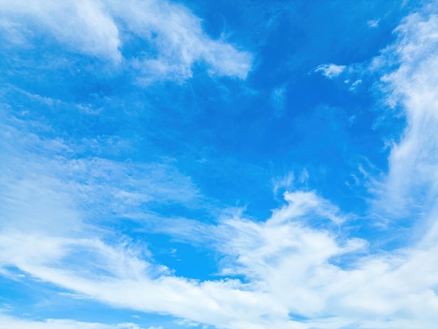 Photo nuage de fond d'été nuage d'été ciel nuage cinématographique ciel naturel beau et cinématographique fond de texture coucher de soleil