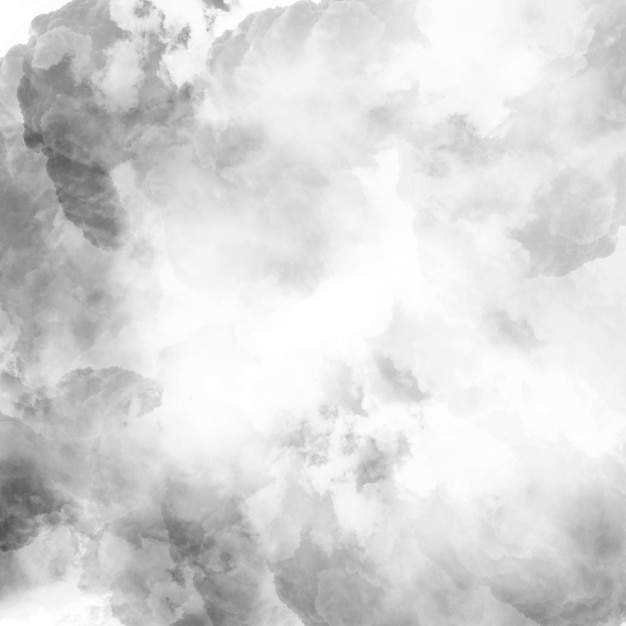 un nuage de fumée s'élève dans l'air avec de la fumée qui en sort.