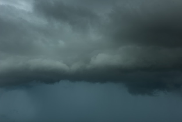 Nuage d&#39;orage de danger