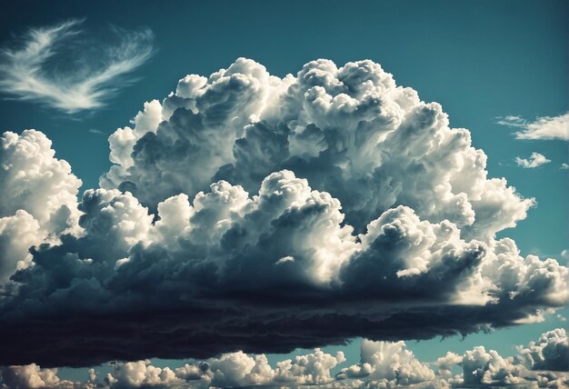 un nuage qui a un oiseau dedans