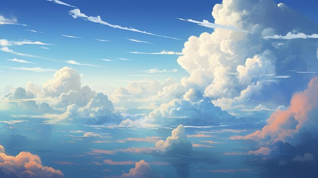 Photo les nuages animés ar