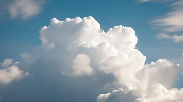 Photo des nuages blancs isolés sur un fond noir, des nuages sur un noir.