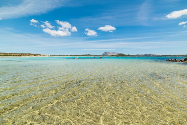 Nuages sur Cala Brandinchi