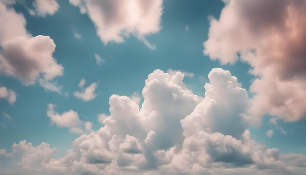 des nuages dans le ciel avec le soleil qui brille à travers eux