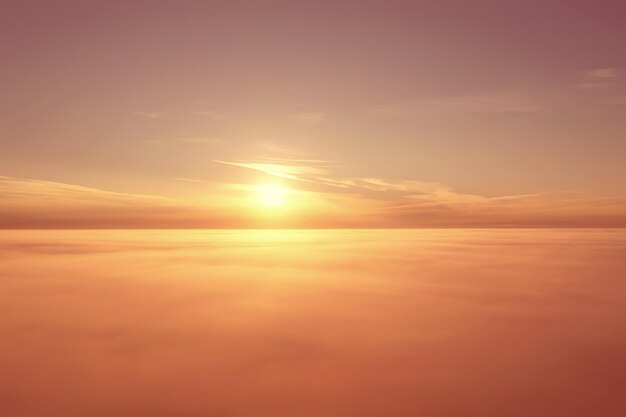 nuages drone vue coucher de soleil résumé