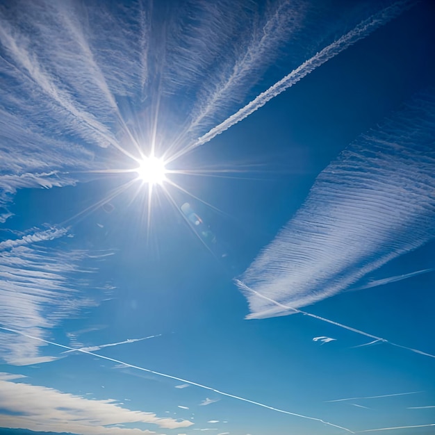 Photo les nuages du ciel