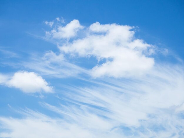 Photo les nuages du ciel