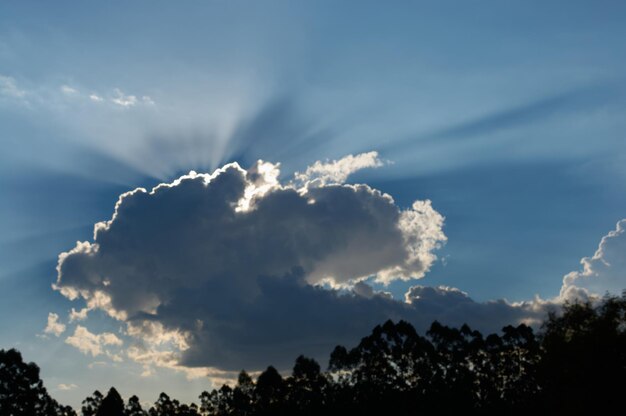 Photo les nuages du ciel