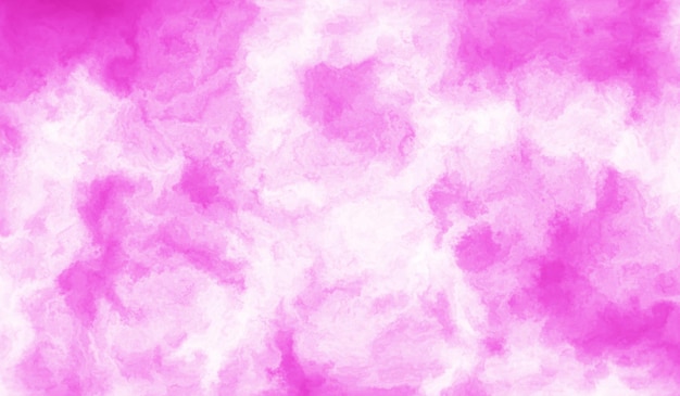 Nuages de fumée rose se déplaçant turbulent sur fond blanc