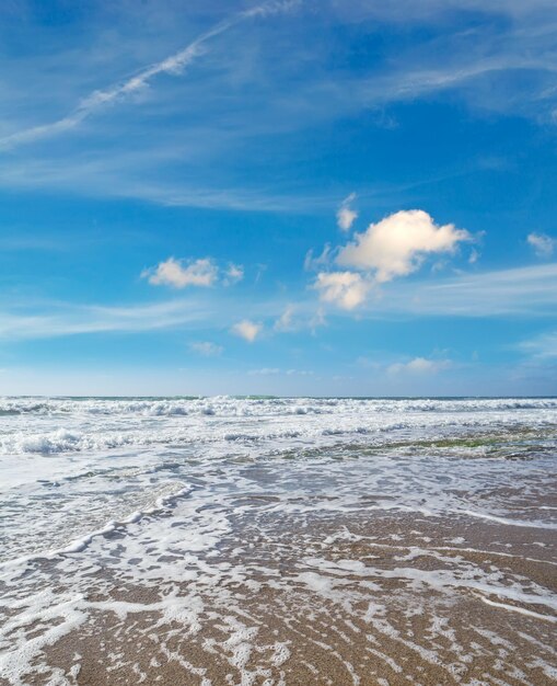 Nuages sur le littoral de Castelsardo Sardaigne