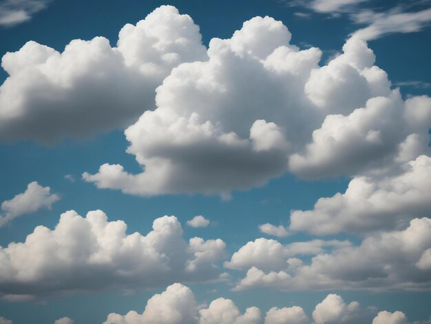 des nuages magnifique gros plan image générée par ai