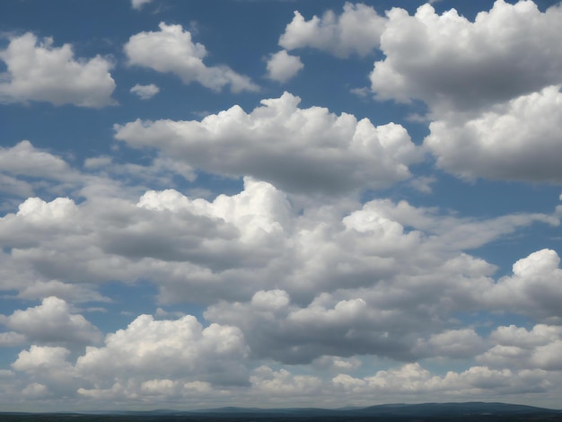des nuages magnifique gros plan image générée par ai