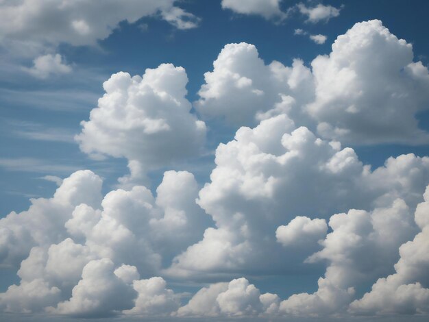 des nuages magnifique gros plan image générée par ai