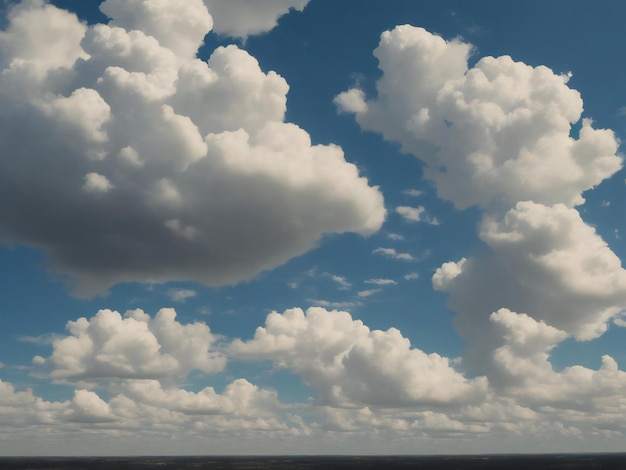 des nuages magnifique gros plan image générée par ai