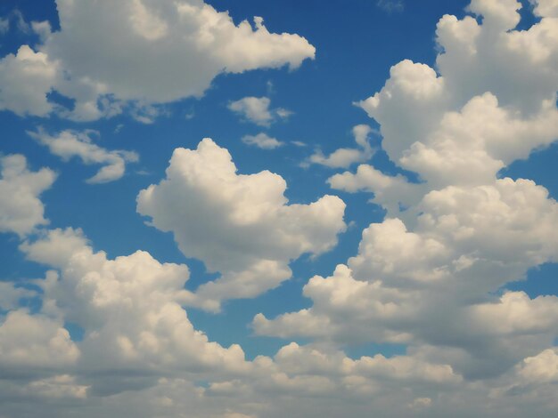 des nuages magnifique gros plan image générée par ai