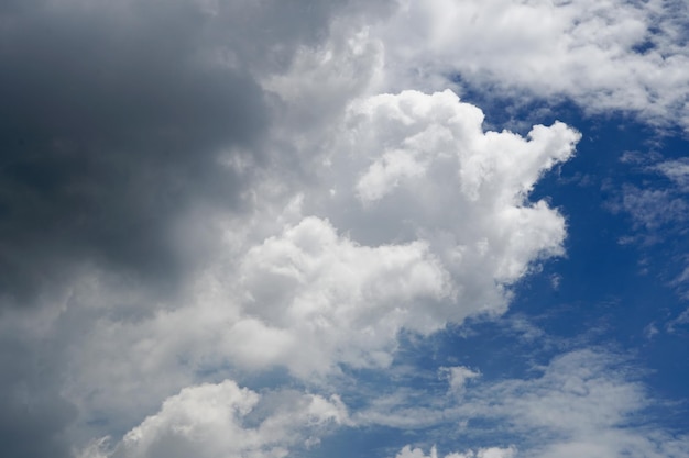 Nuages de Nimbus dans les fonds de ciel