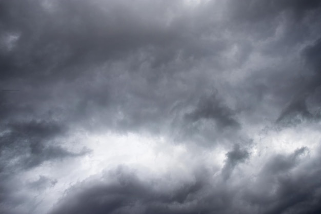 Les nuages d'orage