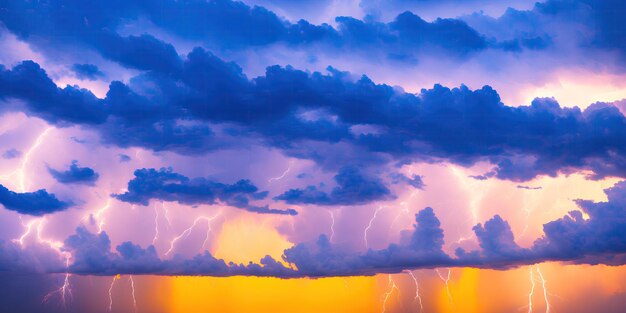 Nuages d'orage