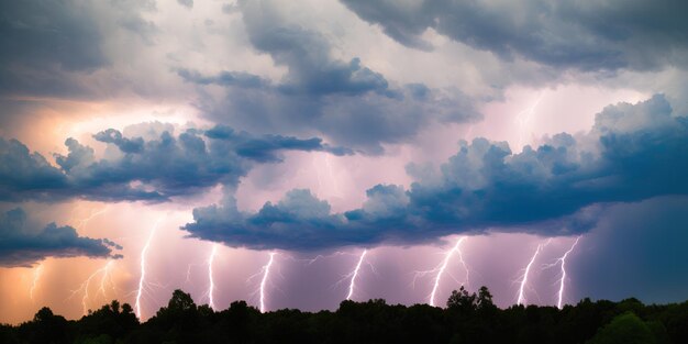 Nuages d'orage