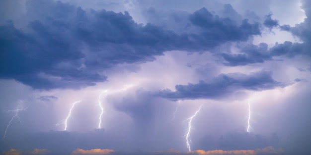 Nuages d'orage