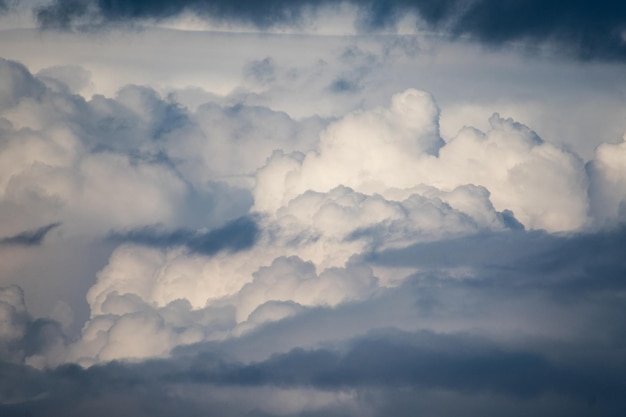 Nuages orageux Cumulonimbus