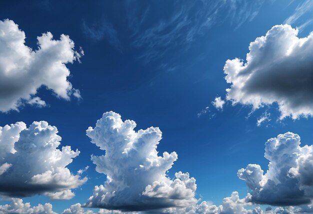 Photo nuages texture schéma de fond un champ avec des nuages dans le ciel