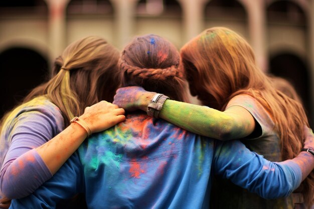 Les nuances du bonheur photo du jour de Holi