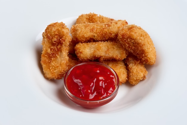 Nuggets de poulet frits