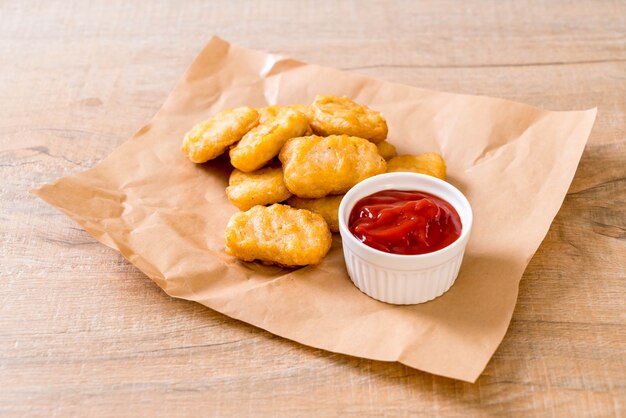 Nuggets de poulet à la sauce