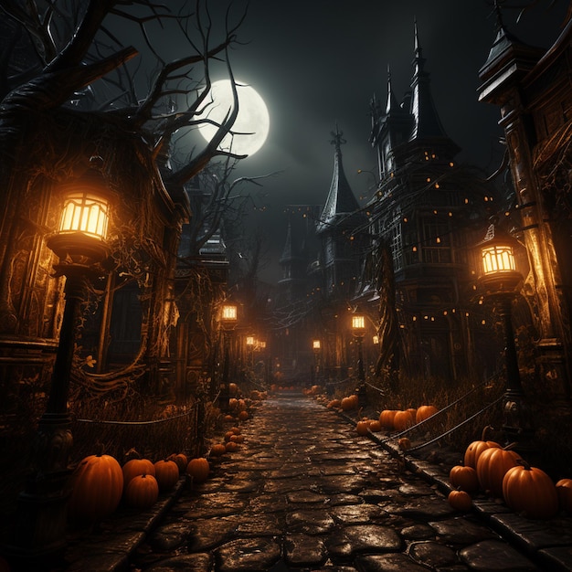 La nuit effrayante d'Halloween