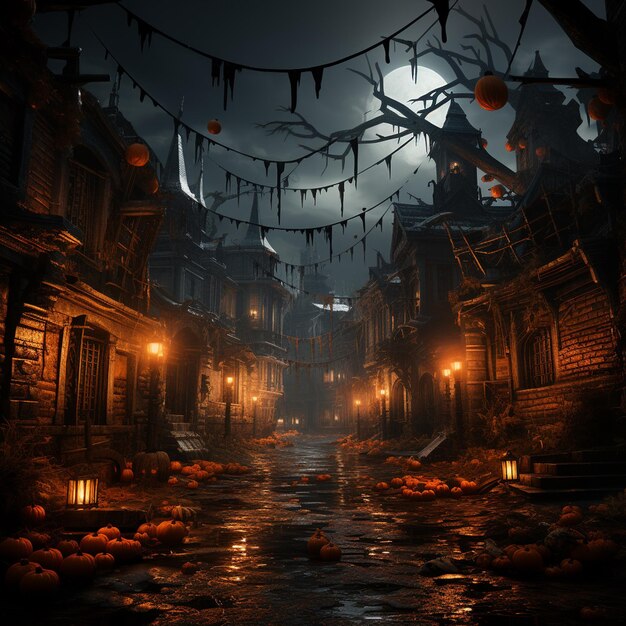 La nuit effrayante d'Halloween