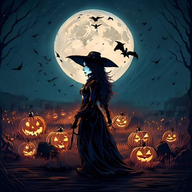 La nuit effrayante d'Halloween