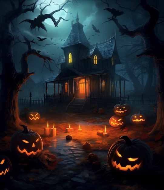 La nuit effrayante d'Halloween