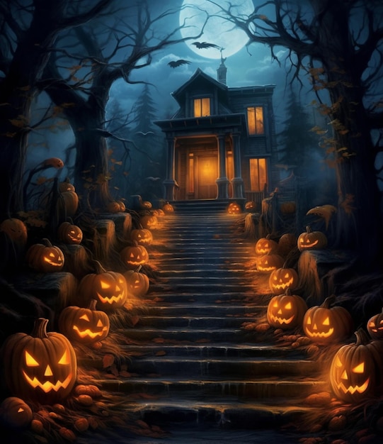 La nuit effrayante d'Halloween