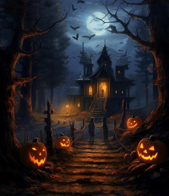 La nuit effrayante d'Halloween