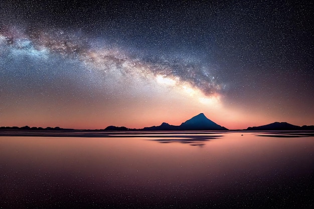 Nuit fond de ciel