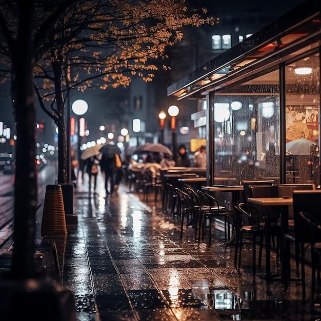 Une nuit de pluie