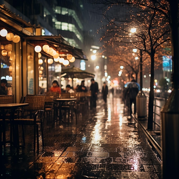 Une nuit de pluie