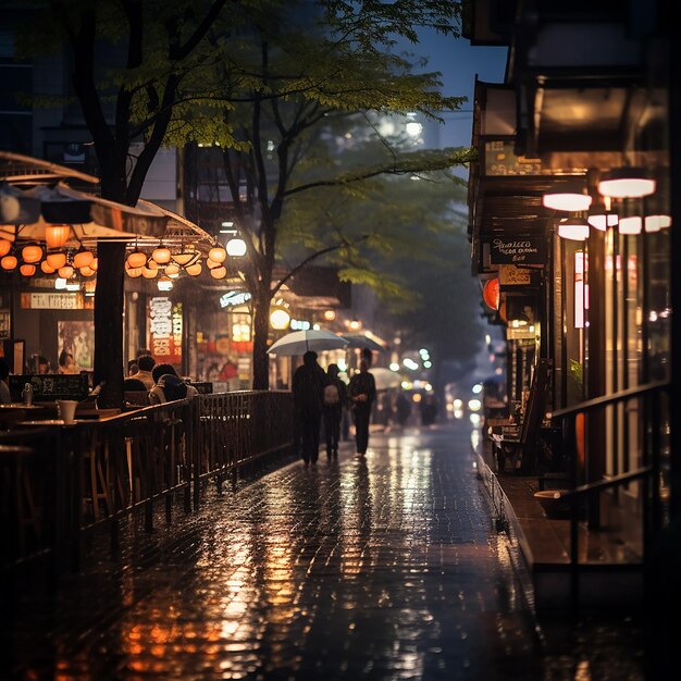 Une nuit de pluie