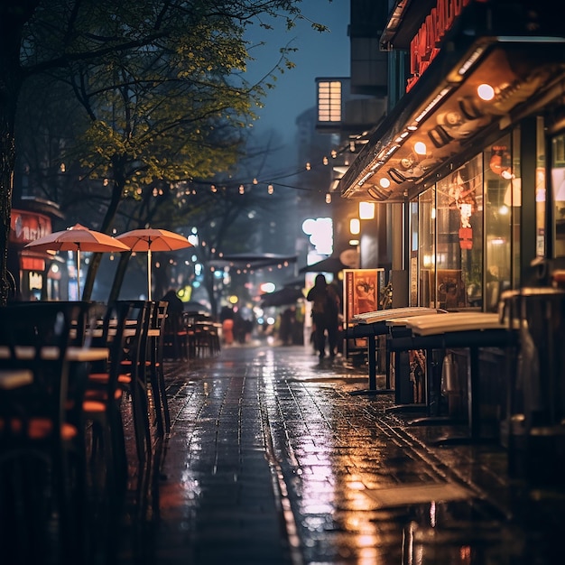 Une nuit de pluie